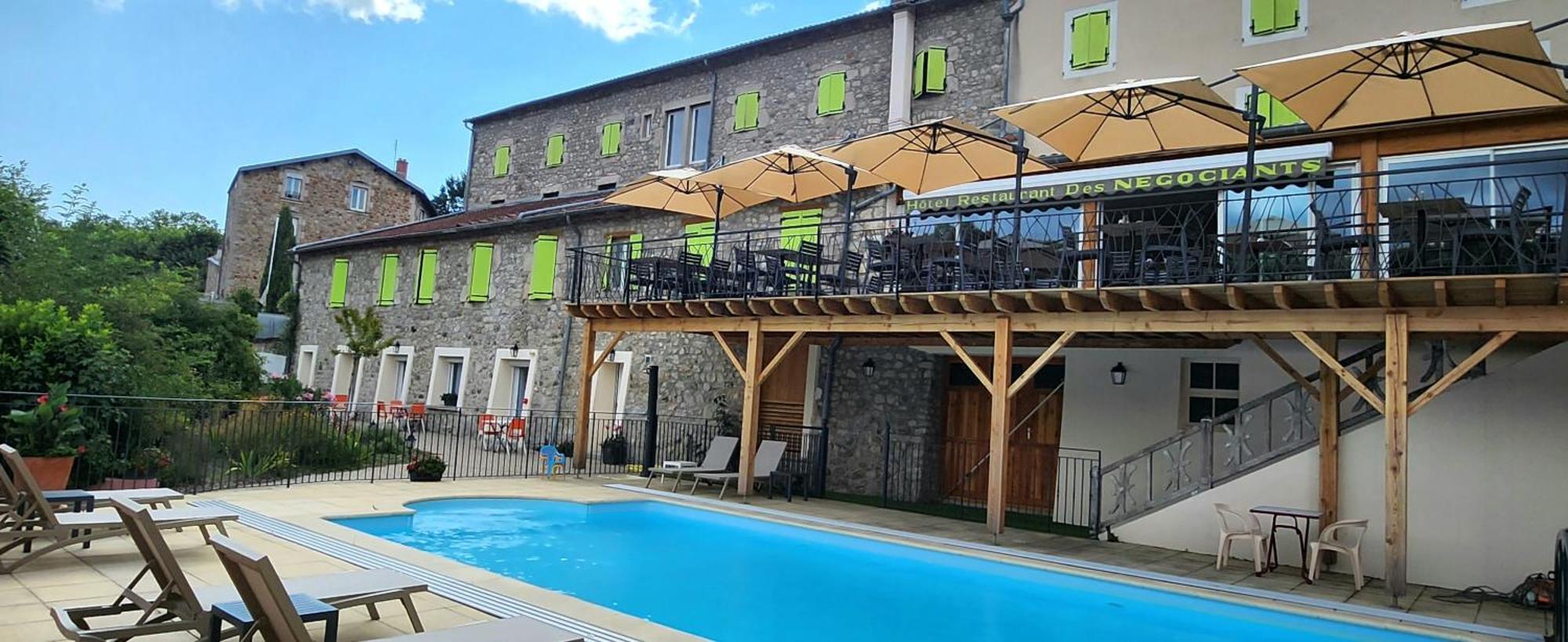 Hotel Des Negociants Lamastre Εξωτερικό φωτογραφία